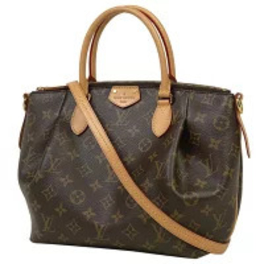 Louis Vuitton Turenne Shoulder Bag Crossbody Handbag Monogram Brown